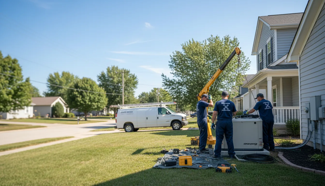 Generator Installation in Owaneco, IL near me